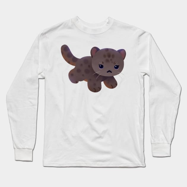 panther cub Long Sleeve T-Shirt by pikaole